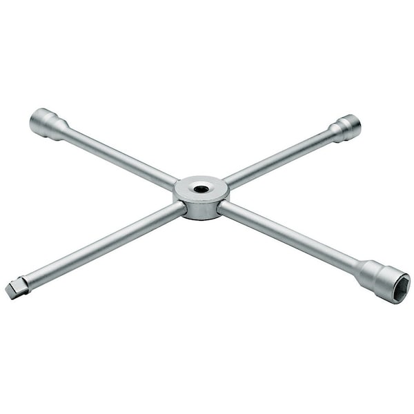 Wheel Wrench, 4-Way, 27 x 30 x 32 x 3/4"